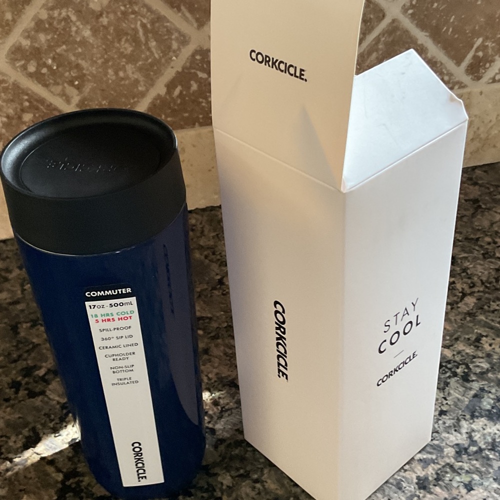 Corkcicle Navy Commuter Cup